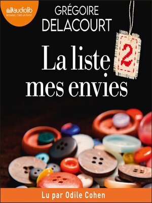 cover image of La Liste 2 mes envies